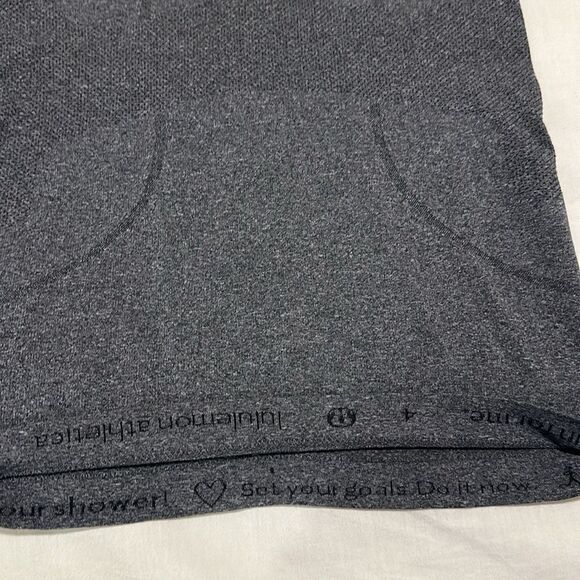 NWOT RARE Lululemon Swiftly Tech Racerback Tank 4 in Heathered Slate Gray - Picture 13 of 17